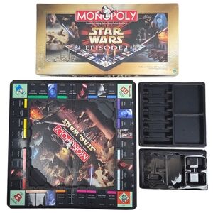Monopoly Star Wars Episode I Collector Edition Replacement 3-D Gameboard w Box